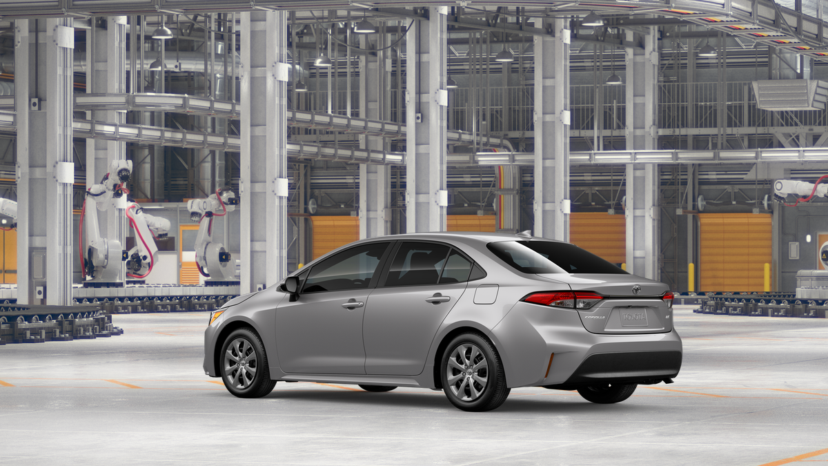 New 2026 Classic Silver Metallic Toyota LE image 6