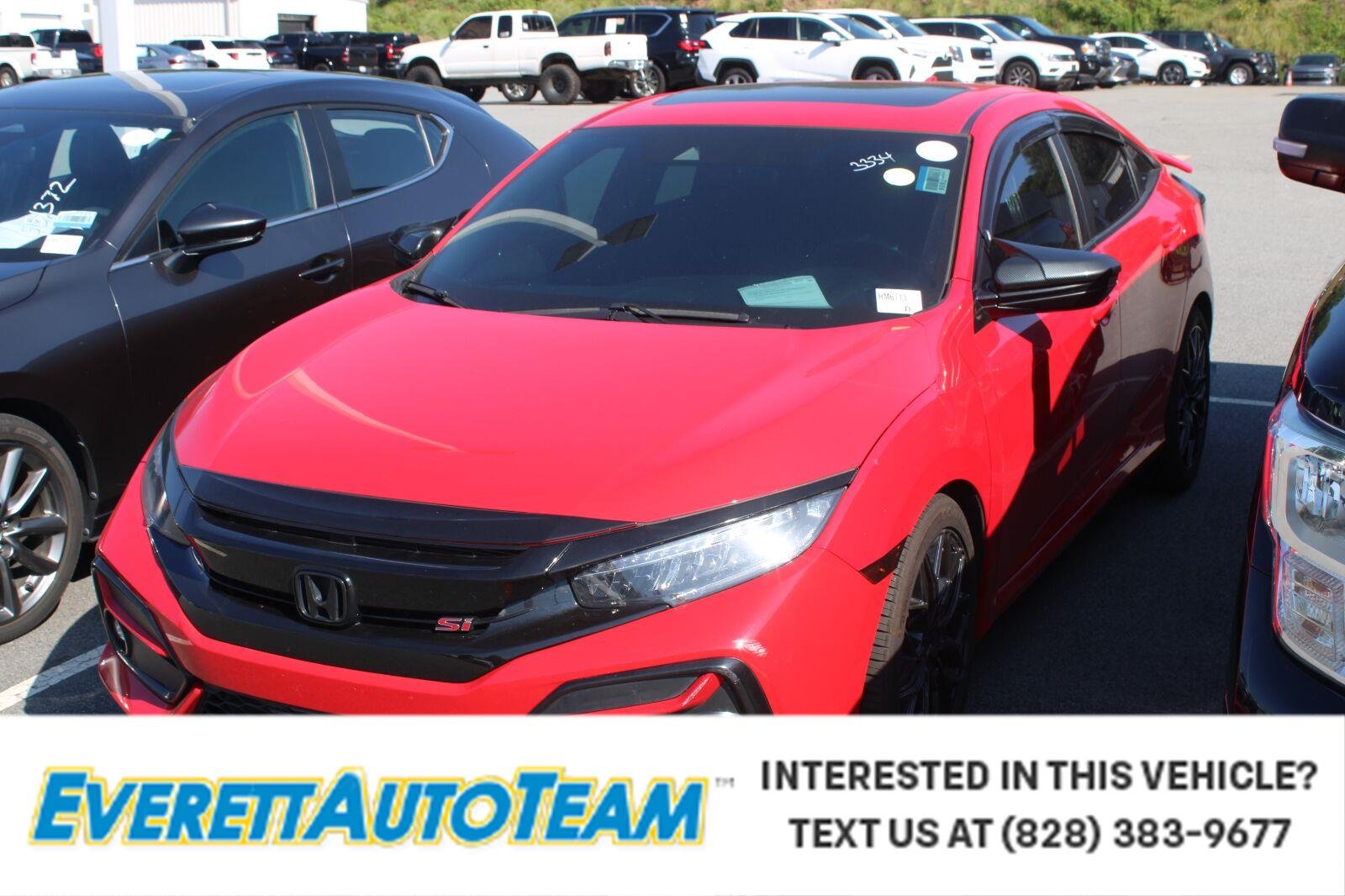 Used 2020 Rallye Red Honda SI image 1