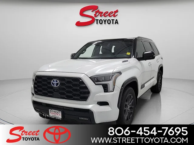 Certified Pre-Owned 2023 Toyota Sequoia Platinum 4WD Sport Utility For Sale in Amarillo, TX