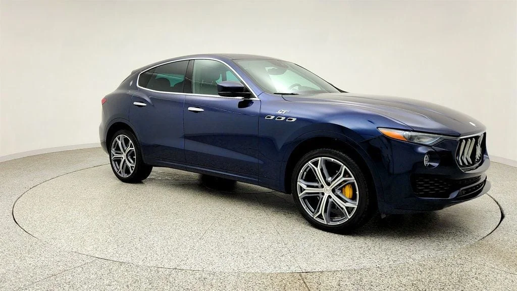 Used 2023 Blu Emozione Metallic Maserati GT AWD w/ Full Leather, 21