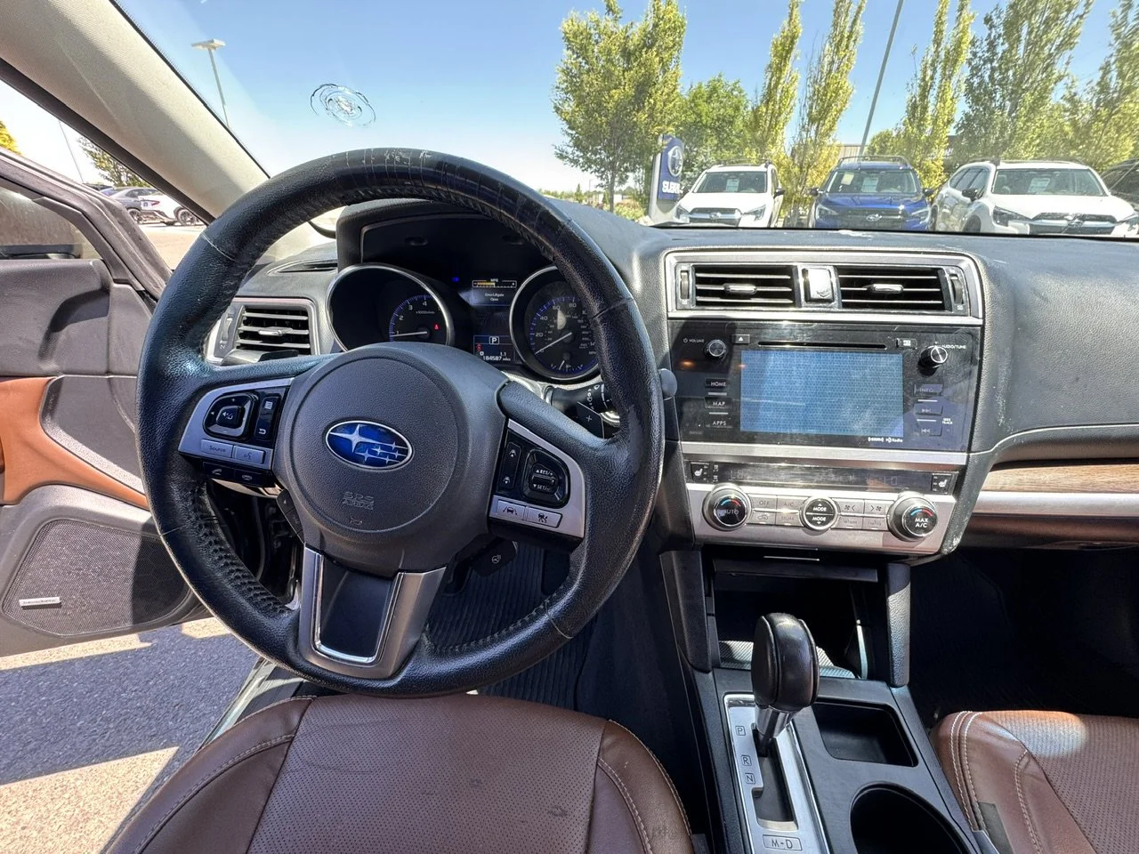 Used 2017 Crystal Black Silica Subaru Touring image 12