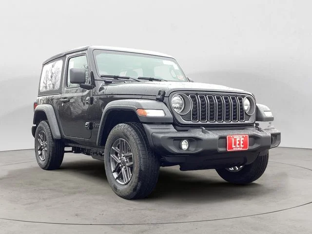 New 2026 Black Clearcoat Jeep 2-DOOR SPORT image 8