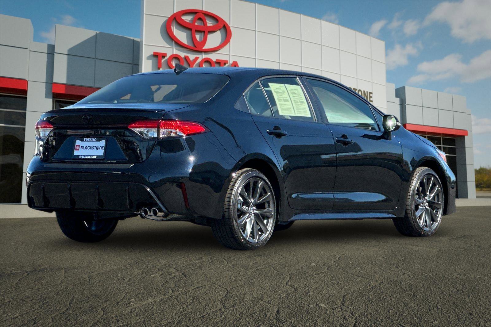 Certified Used 2026 Midnight Black Metallic Toyota SE image 3