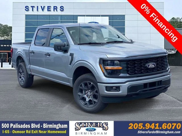 New 2026 Iconic Silver Metallic Ford STX image 1
