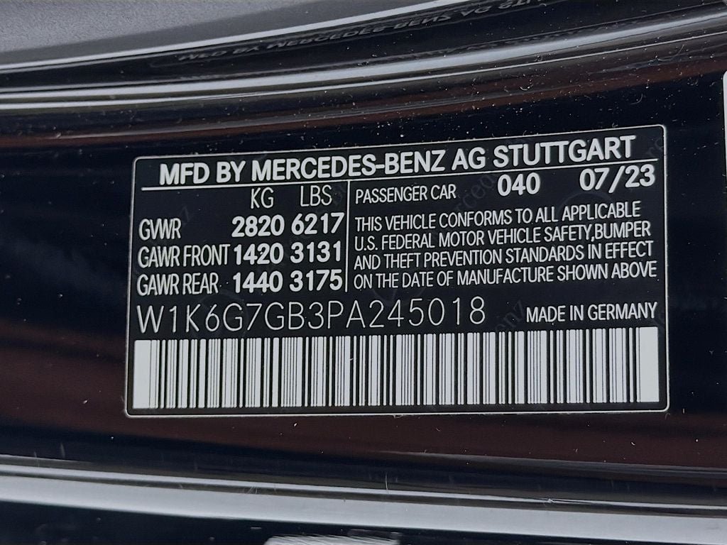 Used 2023 Black Mercedes-Benz S 580 4MATIC® Sedan image 39