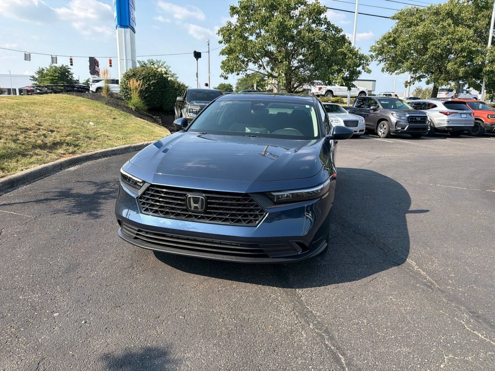 Certified Used 2024 Canyon River Blue Metallic Honda EX image 26