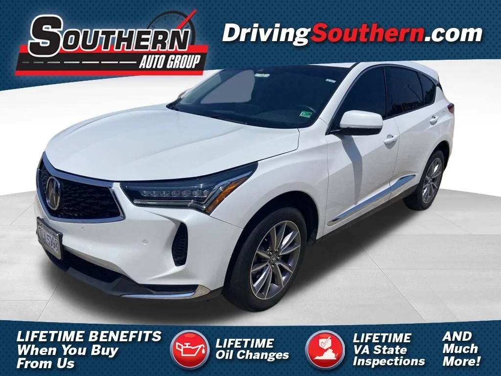 Used 2023 White Acura Technology Package image 1