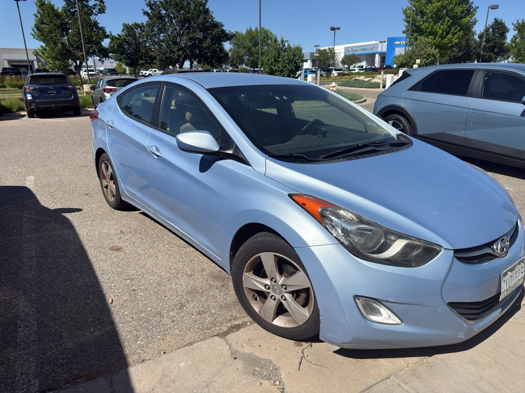 Used 2013 Blue Sky Metallic Hyundai GLS PZEV image 4