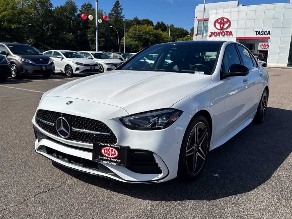 Used 2024 White Mercedes-Benz C 300 image 3
