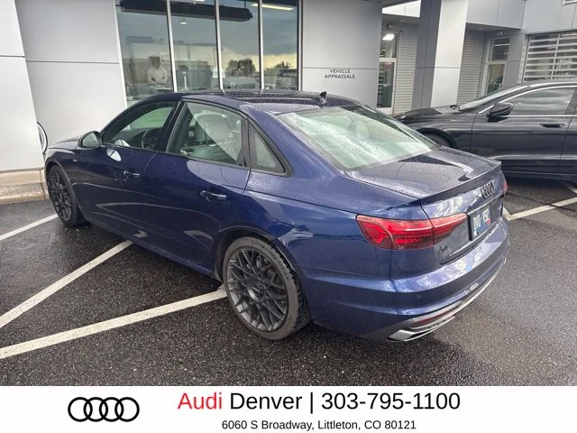 Used 2021 Blue Audi 45 S line Premium Plus image 3