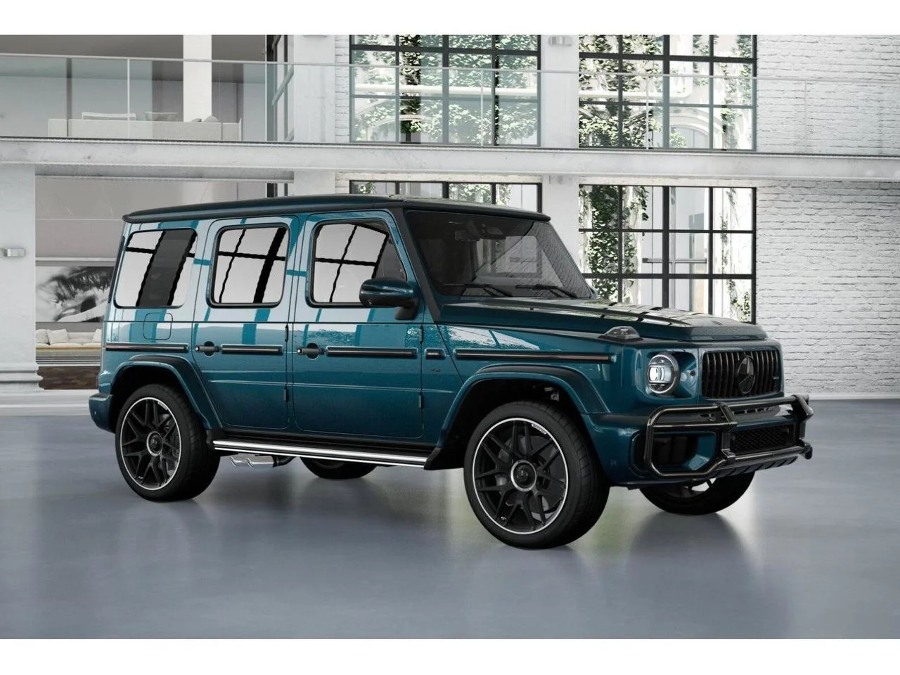 New 2027 MANUFAKTUR Sea Blue metallic Mercedes-Benz AMG® G 63 SUV image 12