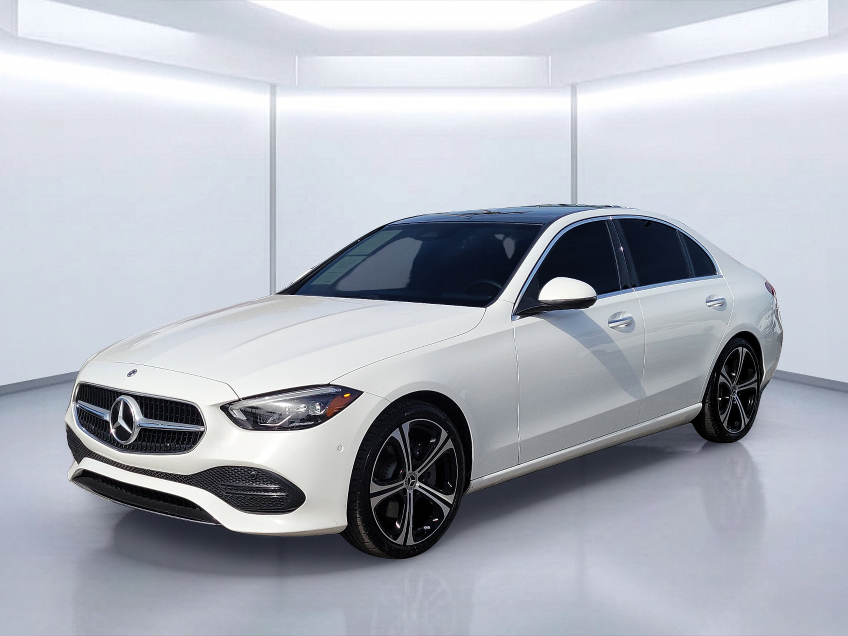 Used 2025 Polar White Mercedes-Benz C 300 image 2
