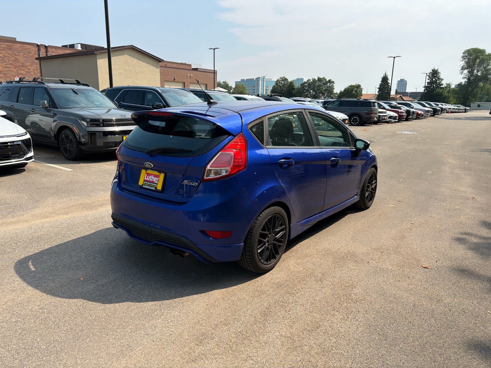 Used 2015 Performance Blue Ford ST image 2