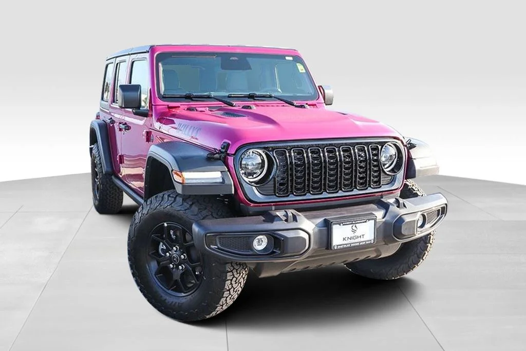 New 2026 Red Jeep Willys image 2