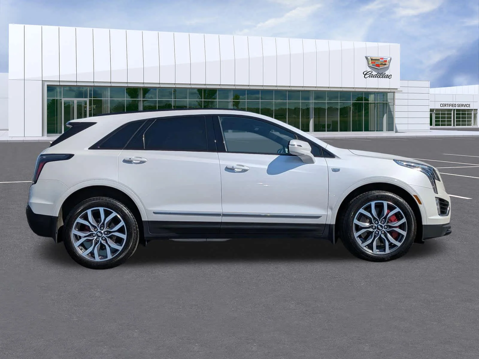 Certified Used 2023 Crystal White Tricoat Cadillac Sport image 4