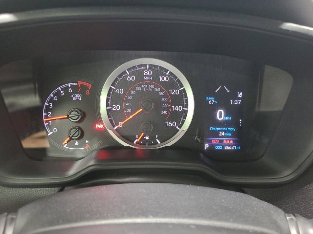 Used 2020 Blue Crush Metallic Toyota SE image 24