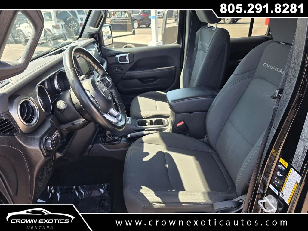 Used 2022 Black Jeep Overland image 21