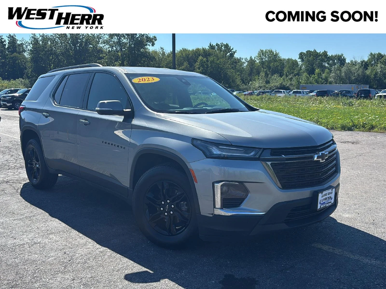 Used 2023 Sterling Gray Metallic Chevrolet LT Cloth image 1