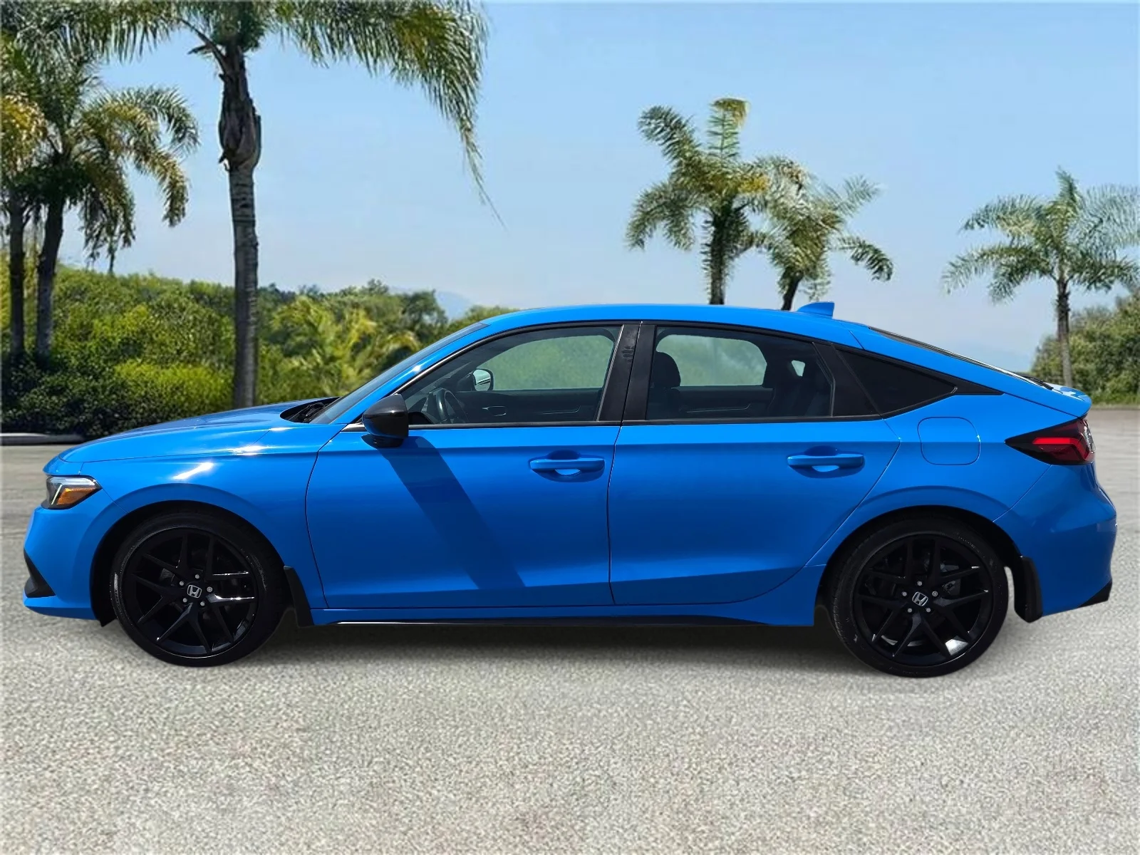 Used 2023 Boost Blue Pearl Honda Sport CVT image 2
