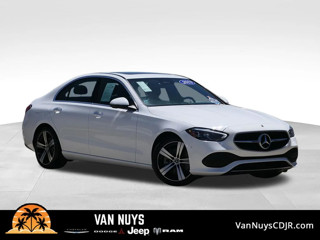 Used 2023 White Mercedes-Benz C 300 image 1