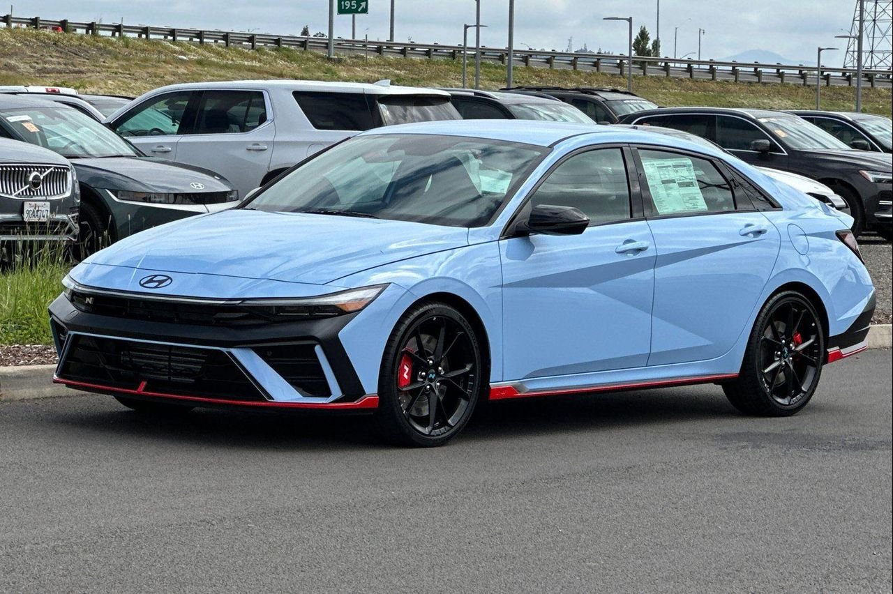 New 2026 Blue Hyundai Sedan image 7