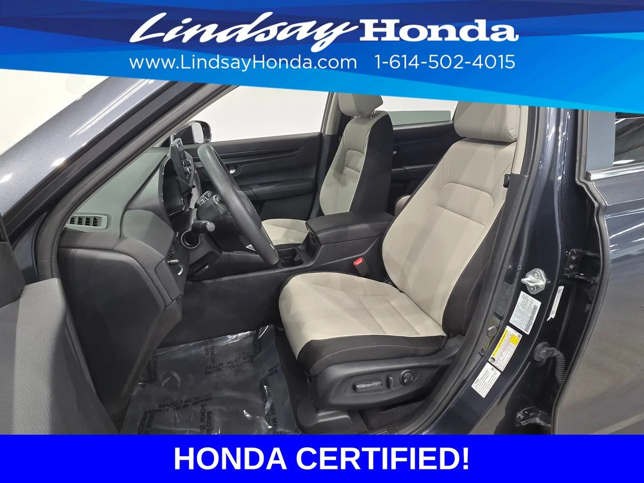 Certified Used 2024 Meteorite Gray Metallic Honda EX image 13