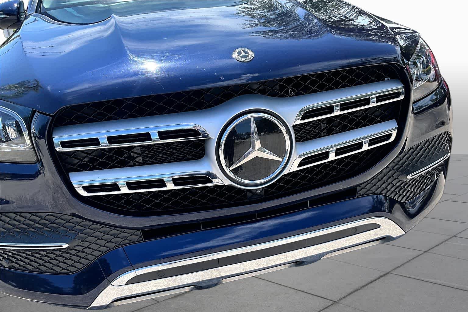 Used 2021 Lunar Blue Metallic Mercedes-Benz GLS 450 image 30