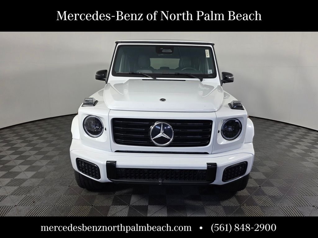 Certified 2025 Mercedes-Benz G-Class G580 with VIN W1NWM0AB8SX021485 for sale in Palm Beach Gardens, FL