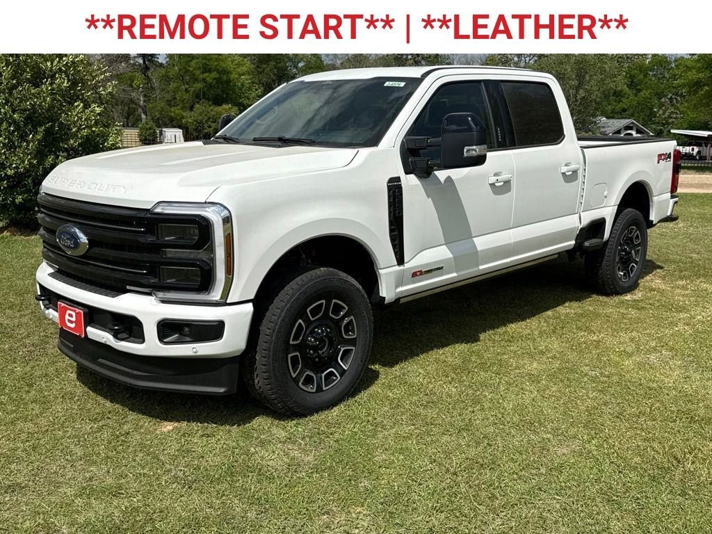 New 2026 Star White Metallic Tri-Coat Ford F-250® Platinum® image 3
