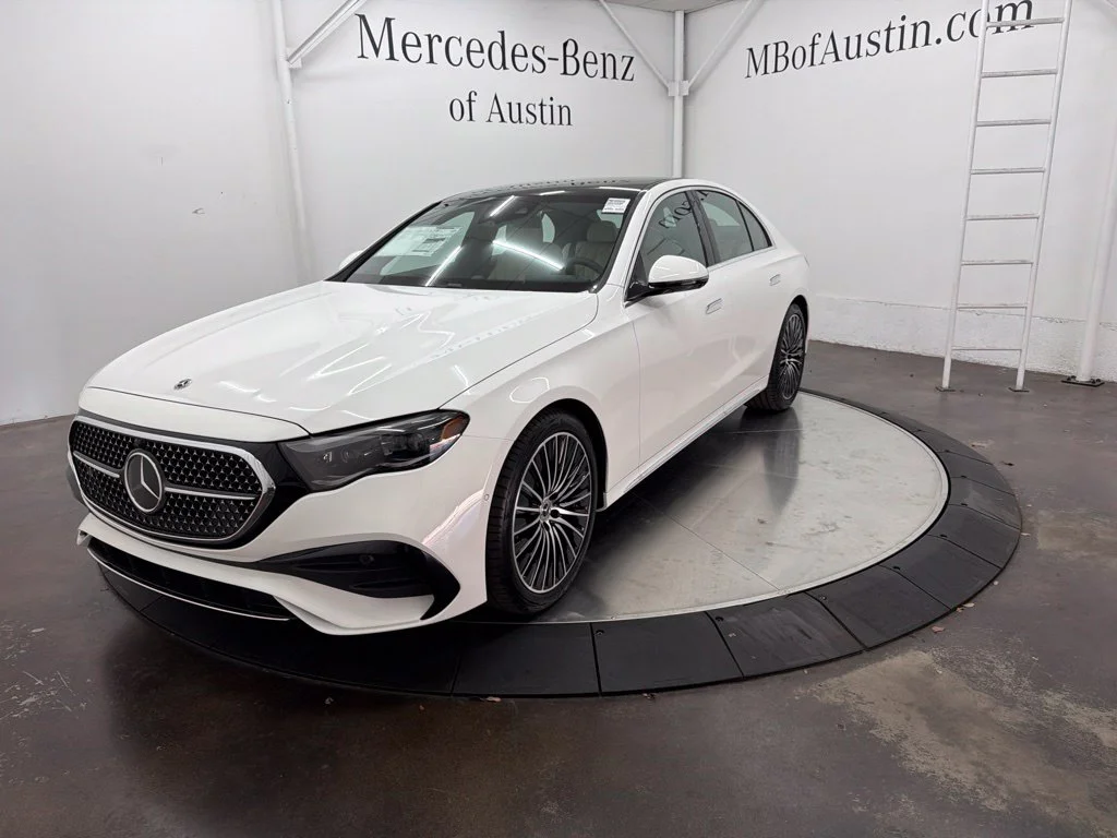 New 2027 White Mercedes-Benz E 350 image 3
