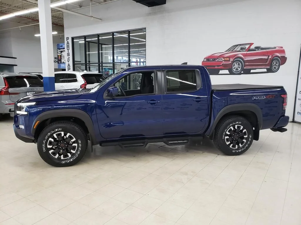 Used 2022 Deep Blue Pearl Nissan PRO-4X image 4
