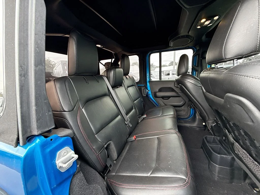 Used 2022 Blue Jeep Unlimited Rubicon image 32
