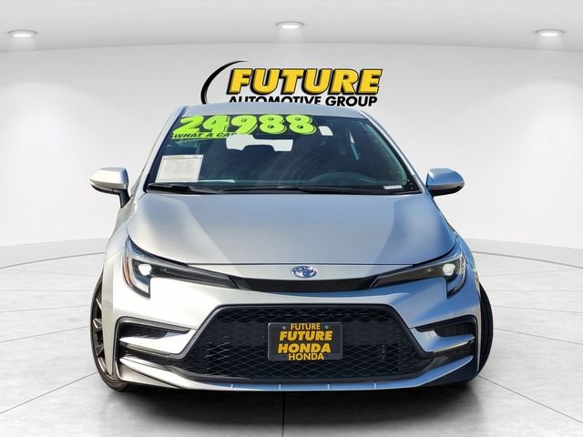 Used 2024 Silver Toyota SE image 2