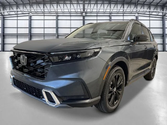 New 2027 Meteorite Gray Metallic Honda Sport Touring Hybrid AWD image 1