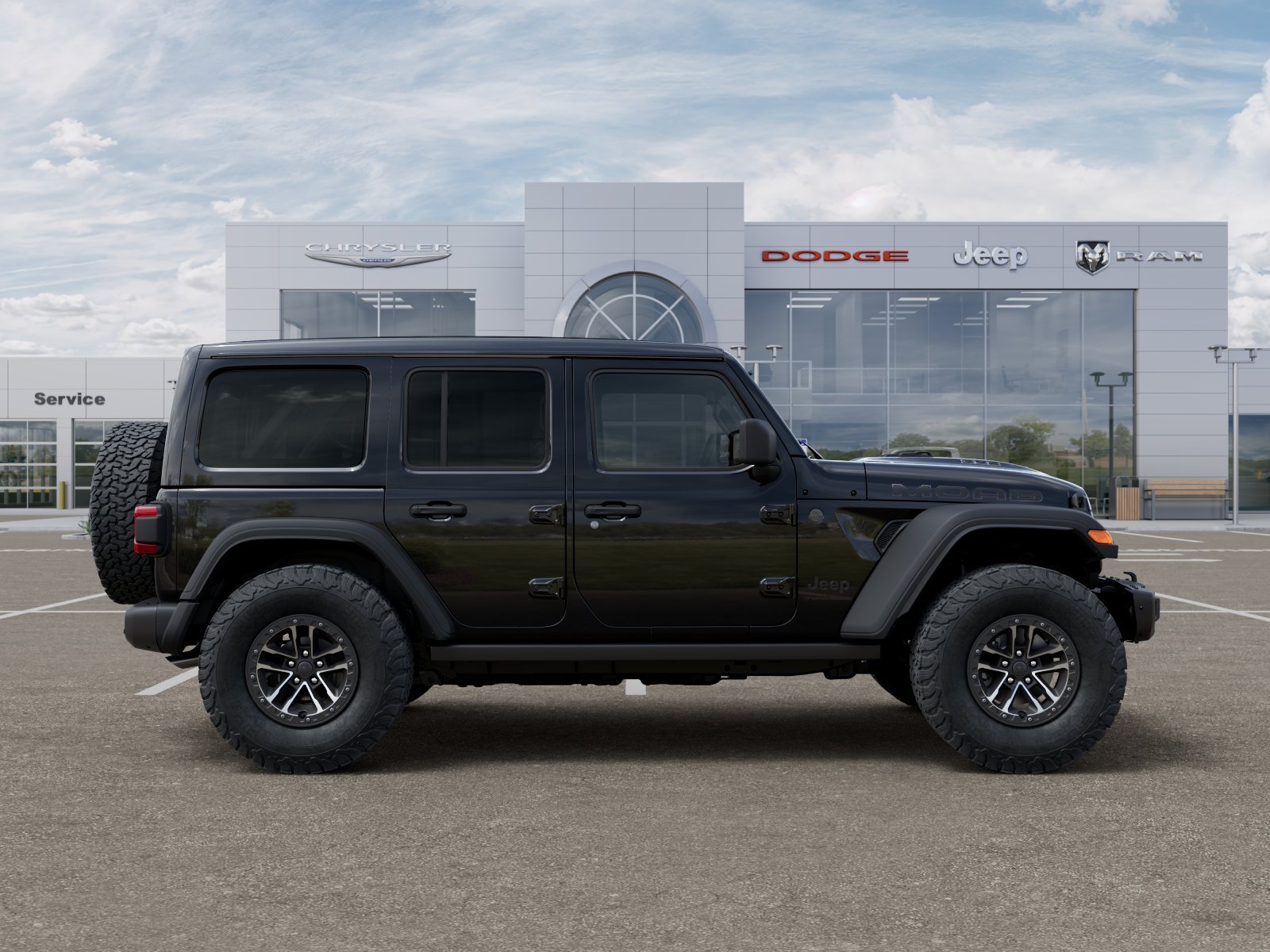 New 2026 Black Clear-Coat Exterior Paint Jeep 4-Door Moab 392 4x4 image 21