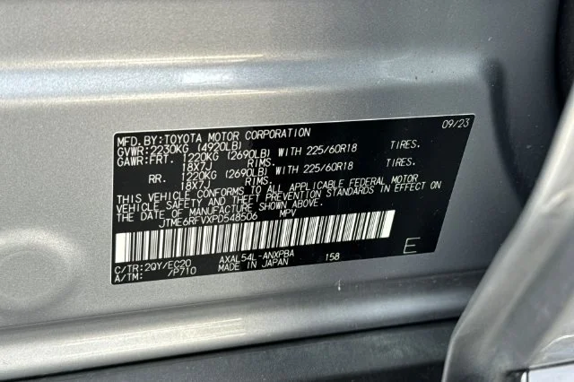 Certified Used 2023 Silver Toyota XSE image 36