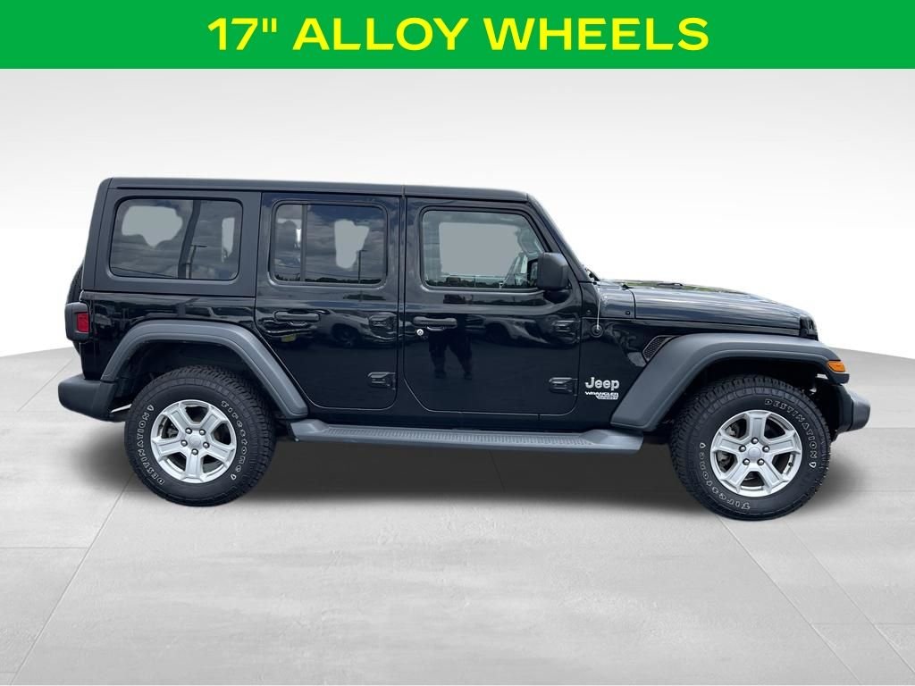 Used 2018 Black Clearcoat Jeep Unlimited Sport S image 4