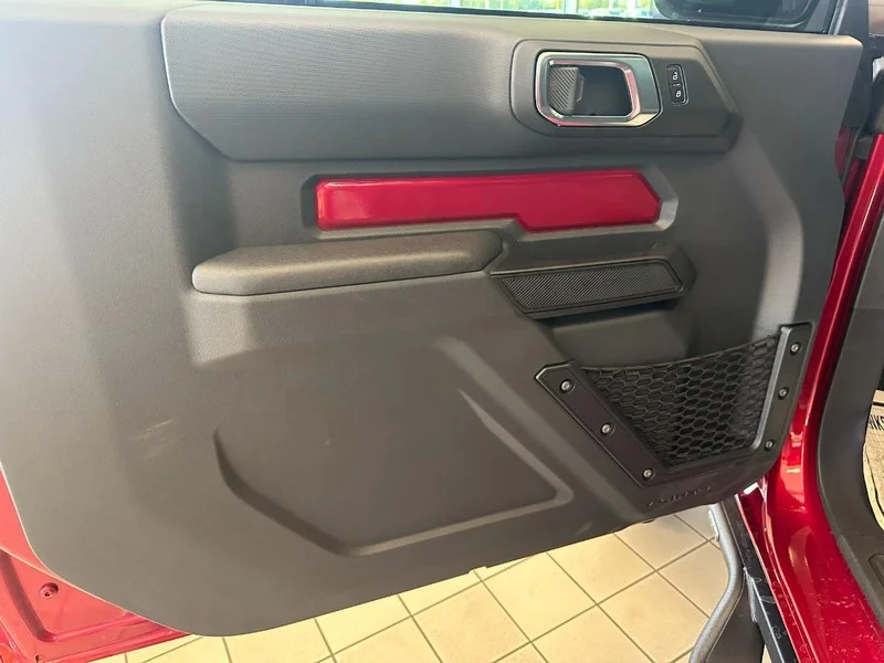 New 2025 Ruby Red Metallic Tinted Clearcoat Ford Base 2 Door 4x4 image 7