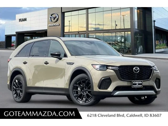 New 2026 Zircon Sand Metallic Mazda 3.3 Turbo Premium Plus AWD image 1
