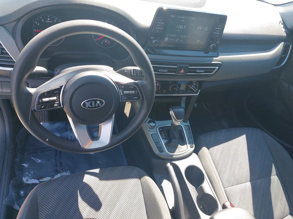 Used 2021 Blue Kia LX image 16