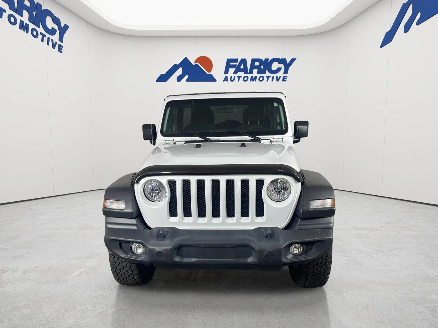 Used 2023 Bright White Clearcoat Jeep Sport S image 3