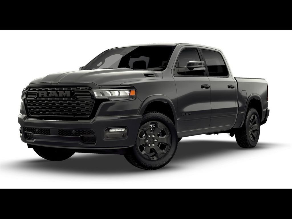 New 2026 Granite Crystal Metallic Clear-Coat Exterior Paint RAM Big Horn/Lone Star image 1