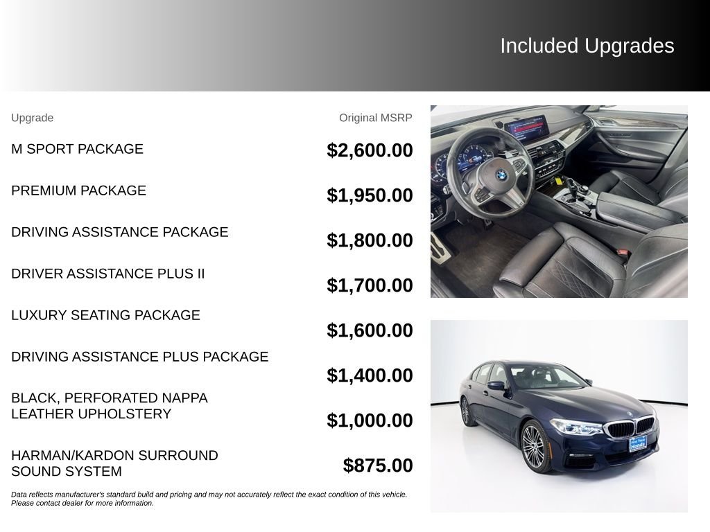 Used 2017 Carbon Black Metallic BMW 540i image 5