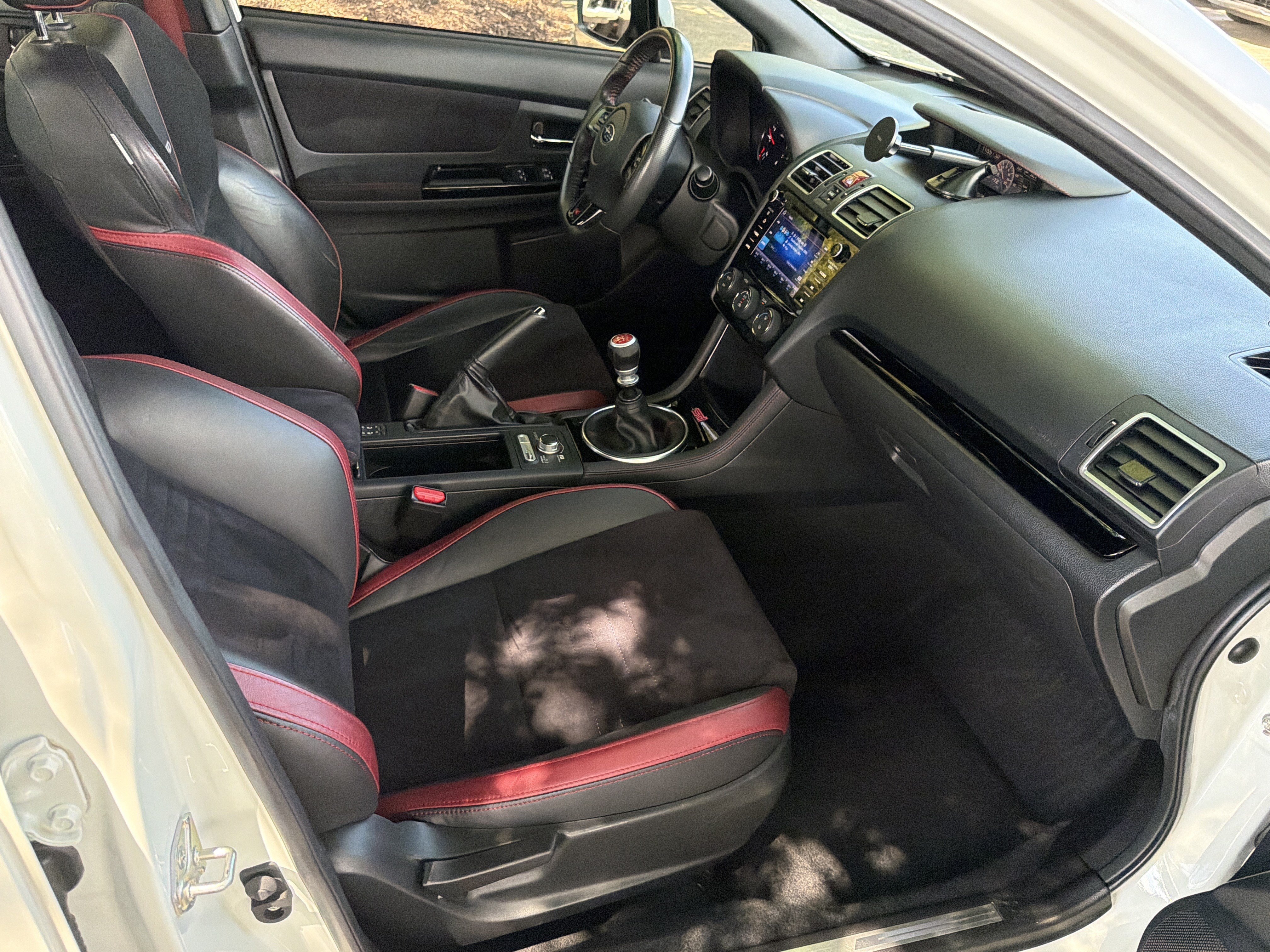 Used 2021 Crystal White Pearl Subaru STI image 16