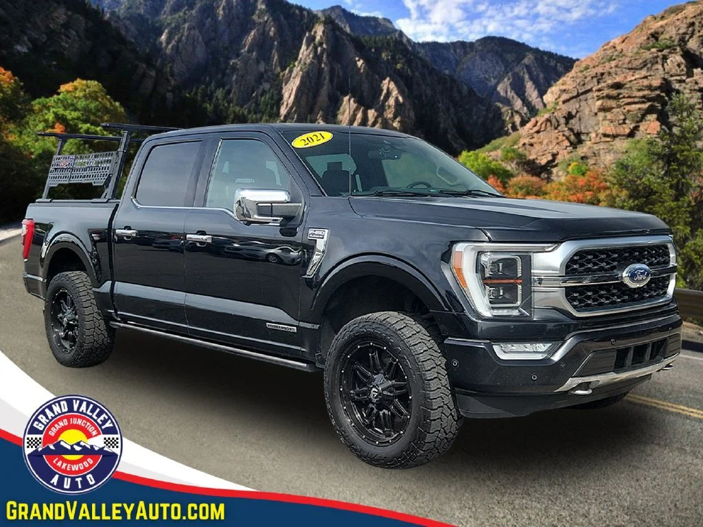 Used 2021 Black Ford Platinum image 1