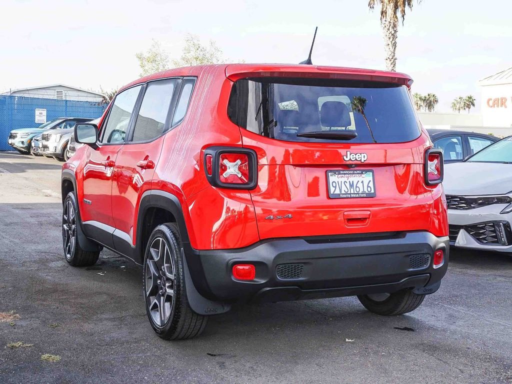 Used 2021 Red Jeep Sport image 5