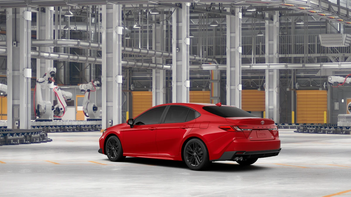 New 2027 Supersonic Red Toyota SE image 6