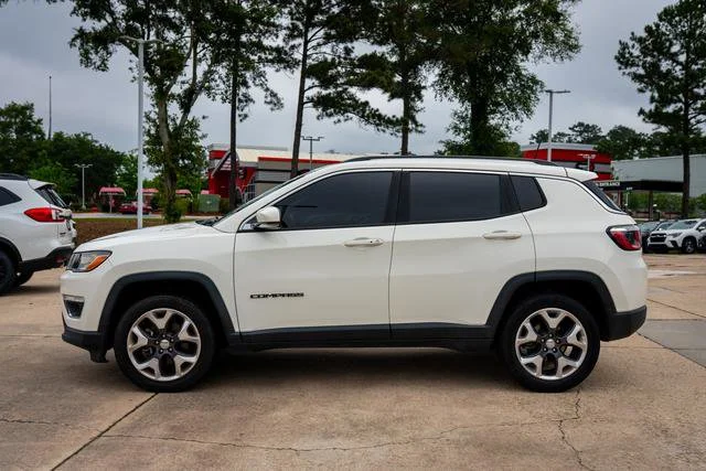 Used 2019 White Clearcoat Jeep Limited image 2