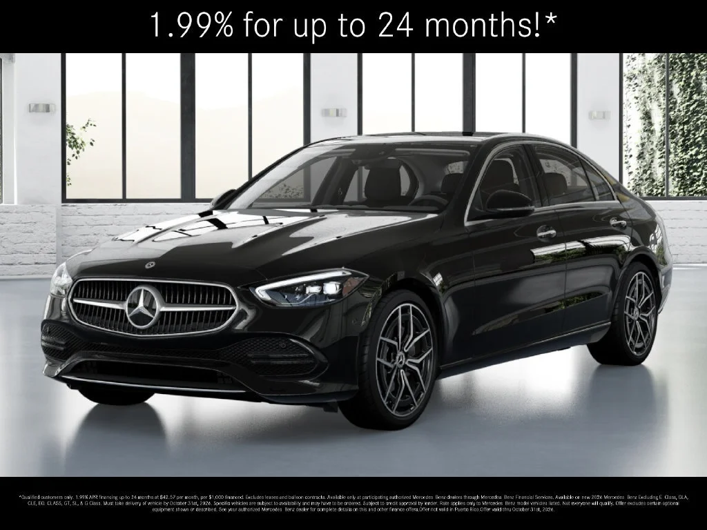 New 2026 Black Mercedes-Benz C 300 image 43