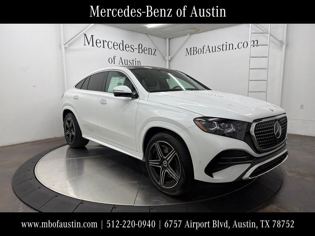 New 2027 MANUFAKTUR Moonlight White Metallic Mercedes-Benz GLE 450 Coupe image 1